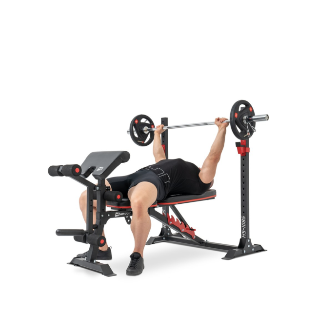 Лавка тренувальна Hop-Sport HS-1095 з партою Скотта