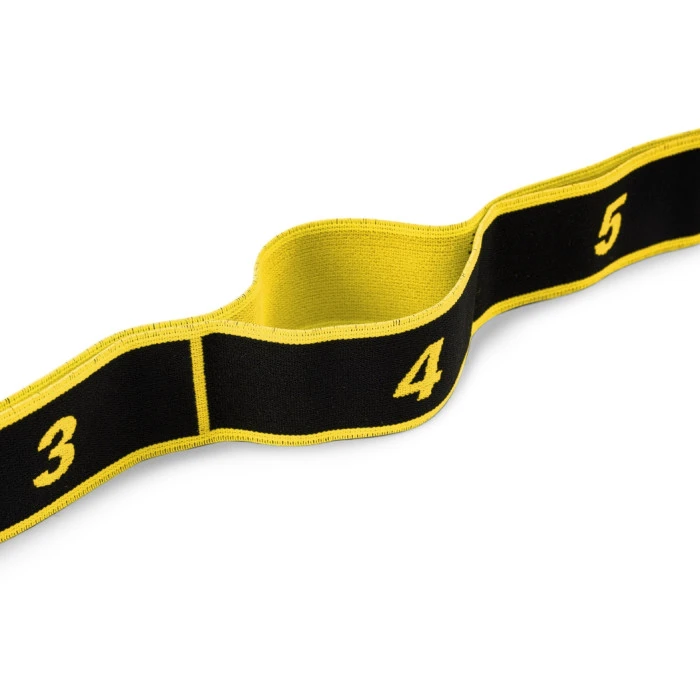 Резинка для фитнеса с петлями 12-30кг HS-N904GB желтая