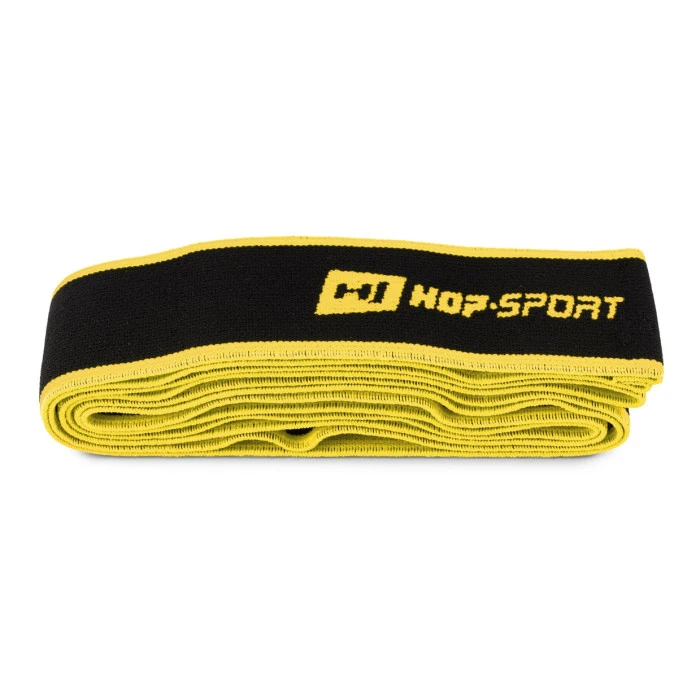 Резинка для фитнеса с петлями 12-30кг HS-N904GB желтая