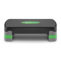 Степ платформа Hop-Sport HS-PP020AS черно-зеленая