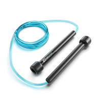 Скакалка Hop-Sport Crossfit NEW з пластиковими ручками HS-P025JR синя