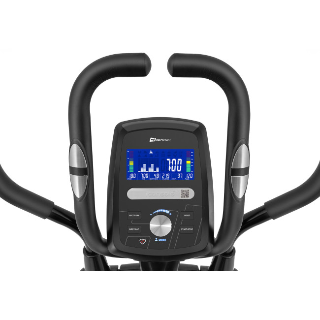 Орбитрек Hop-Sport HS-060C Blaze черно-серебряный iConsole+