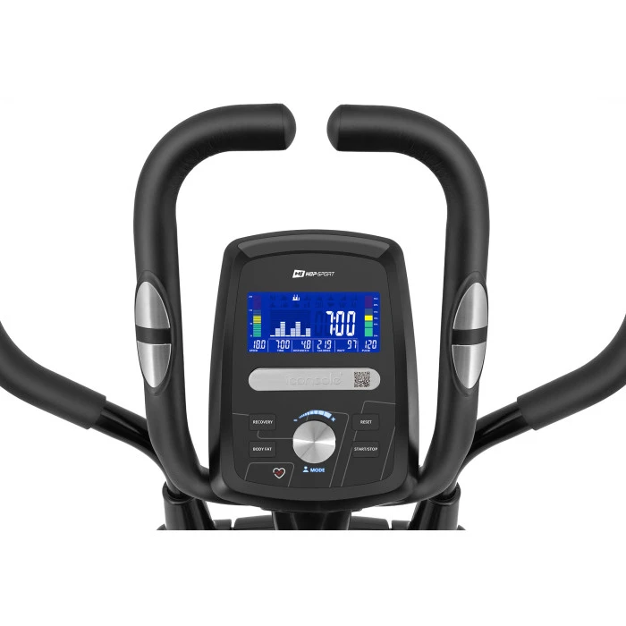 Орбитрек Hop-Sport HS-060C Blaze черно-серебряный iConsole+