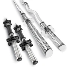 Набір Hop-Sport Premium 105кг з лавою HS-1035, штангами та гантелями