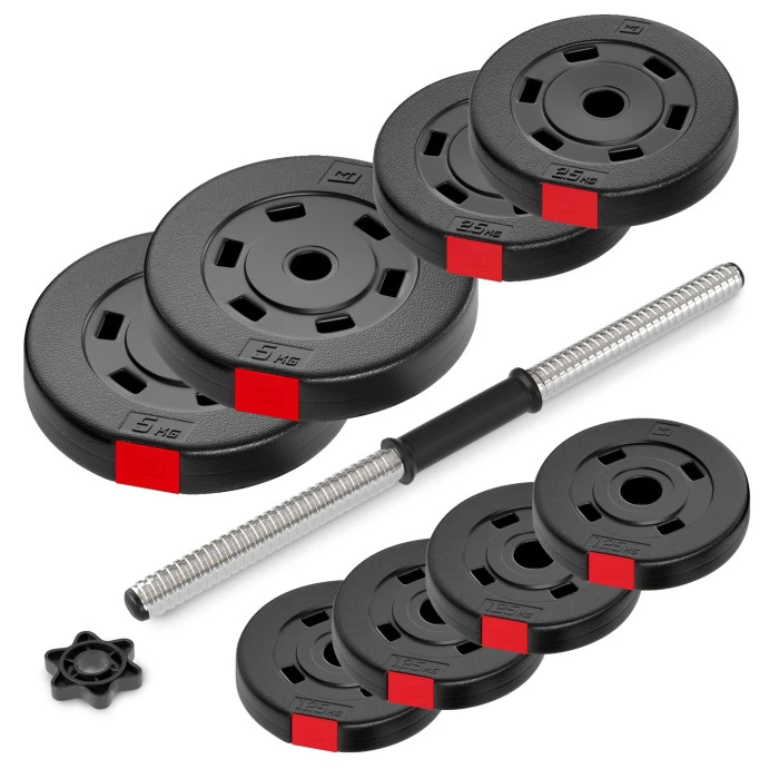 Гантель композитный Hop-Sport 20кг