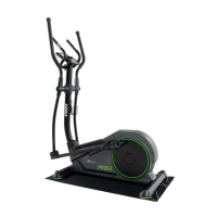 Орбітрек Hop-Sport HS-120C Prim чорно-зелений