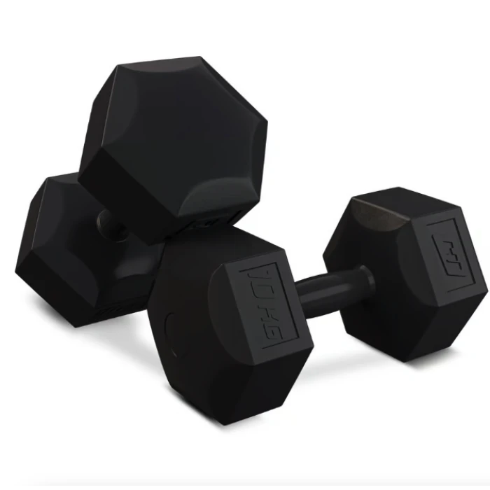 Гантели для фитнеса композитные Hop-Sport HS-C100DS 2х10кг черный