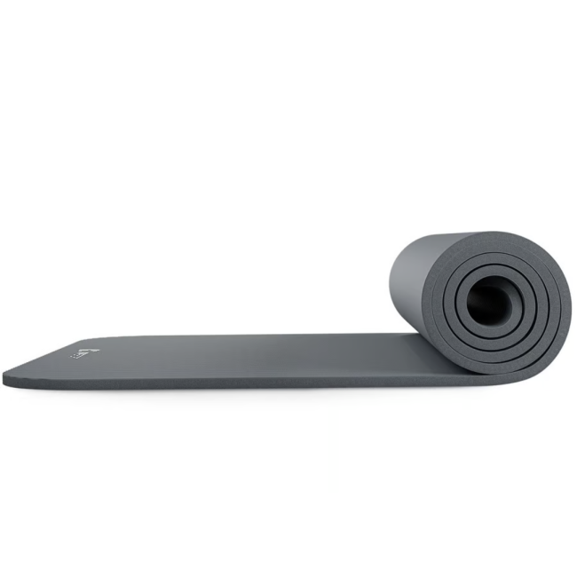 Коврик для йоги Hop-Sport HS-NB010GM NBR 1см графитовый