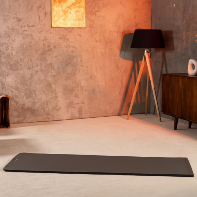 Коврик для йоги Hop-Sport HS-NB010GM NBR 1см графитовый