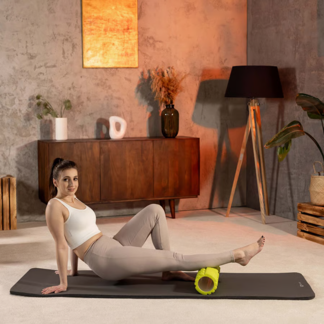 Коврик для йоги Hop-Sport HS-NB010GM NBR 1см графитовый