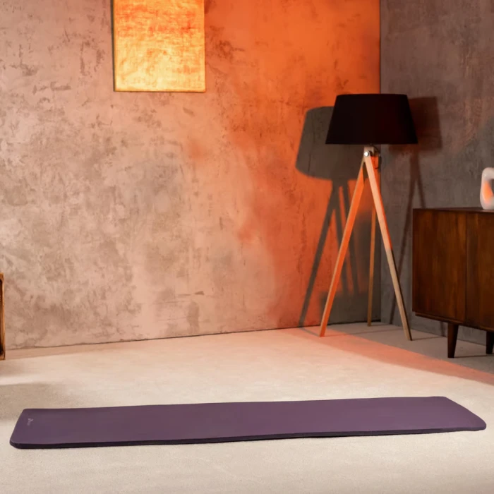 Коврик для йоги Hop-Sport HS-NB015GM NBR 1,5см баклажановий