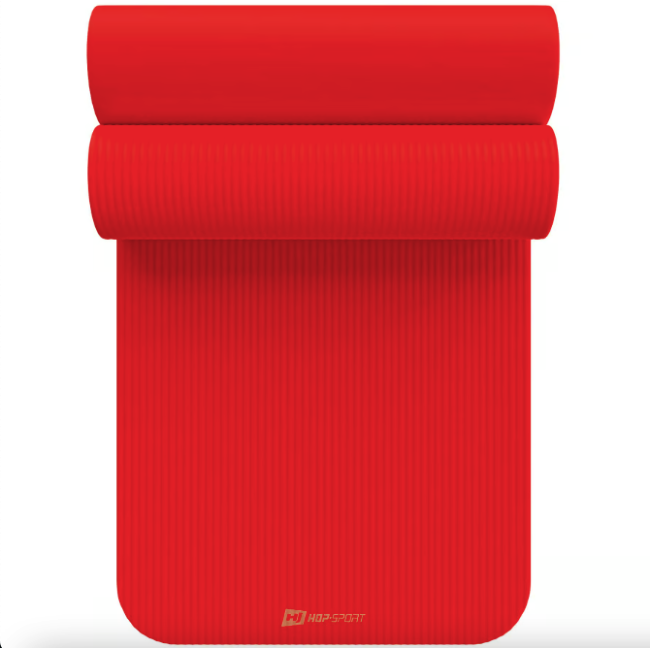 Коврик для йоги Hop-Sport HS-NB020GM NBR 2см яскраво-червоний
