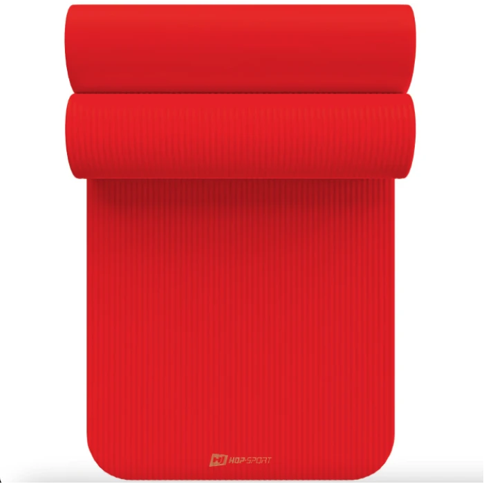 Коврик для йоги Hop-Sport HS-NB020GM NBR 2см яскраво-червоний