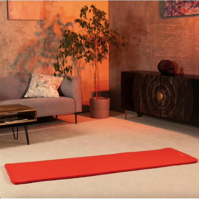 Коврик для йоги Hop-Sport HS-NB020GM NBR 2см яскраво-червоний