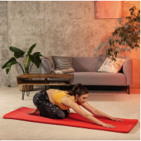 Коврик для йоги Hop-Sport HS-NB020GM NBR 2см ярко-красный