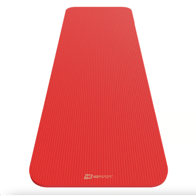Коврик для йоги Hop-Sport HS-NB020GM NBR 2см яскраво-червоний
