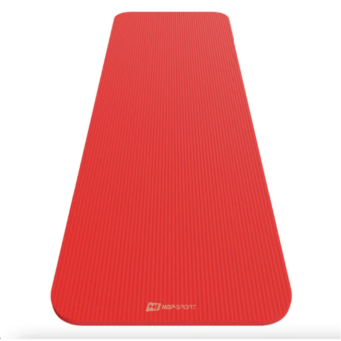Коврик для йоги Hop-Sport HS-NB020GM NBR 2см яскраво-червоний