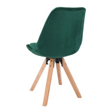 Стілець Saida Jumi у скандинавському стилі з дерев'яними ніжками зелений