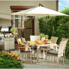 Парасоля садова Jumi Taup 300см кремовий