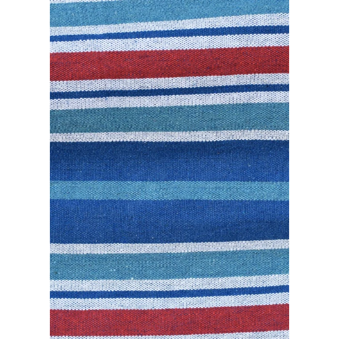 Гамак гавайський Jumi Garden тканинний з планкою синій із червоним