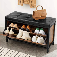 Тумба для взуття Leobert Fenster м'яким сидінням