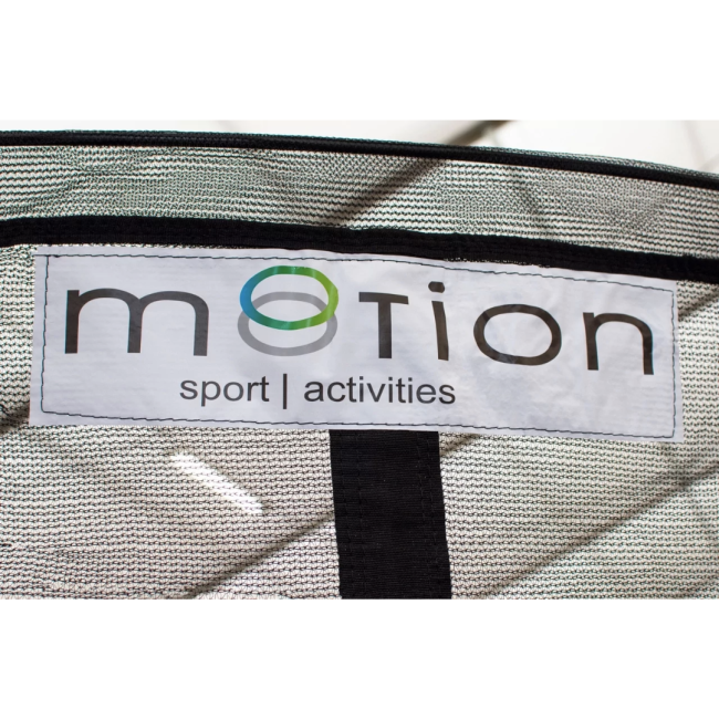 Батут Jumi Motion Sport Line 10ft (305см) з зовнішньою сіткою сірий