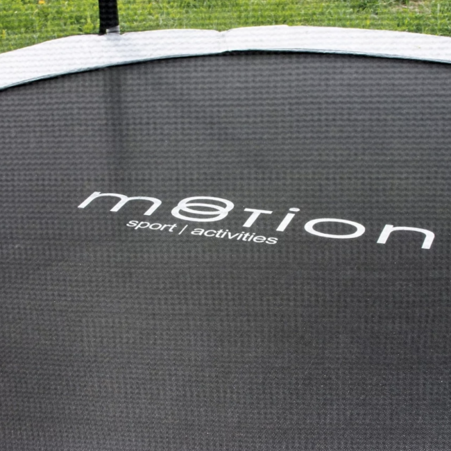 Батут Jumi Motion Sport Line 10ft (305см) з зовнішньою сіткою сірий