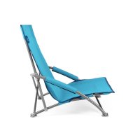 Розкладне крісло-лежак Outtec з чохлом бірюза