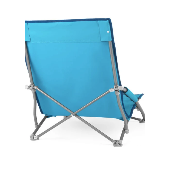 Раскладное кресло-лежак Outtec с чехлом бирюза