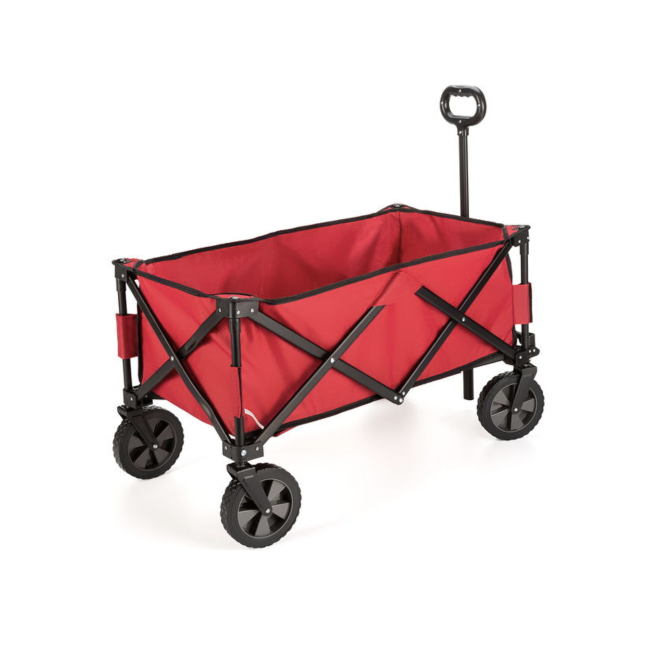 Тележка туристическая Outtec складная красная