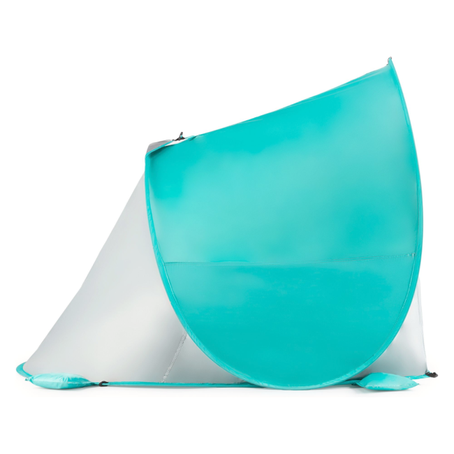 Саморозкладний намет-тент Outtec з блискавкою бірюзовий