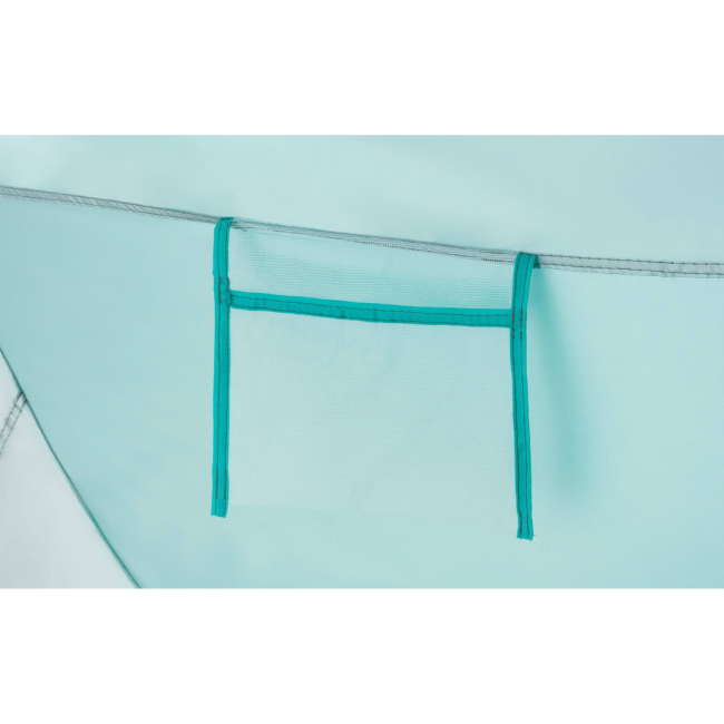 Саморозкладний намет-тент Outtec з блискавкою бірюзовий