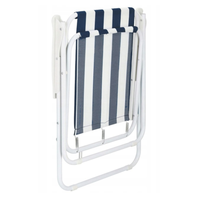 Стілець Outtec складаний синя смужка