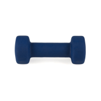 Гантели для фитнеса неопреновые Queenfit 2х2кг темно-синий