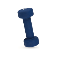 Гантели для фитнеса неопреновые Queenfit 2х2кг темно-синий