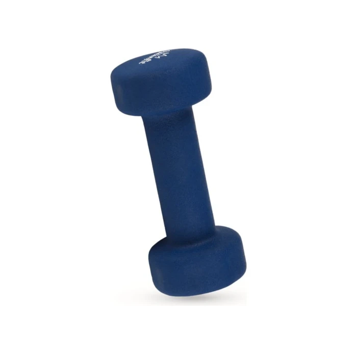 Гантелі для фітнесу неопренові Queenfit 2х2кг темно-синій