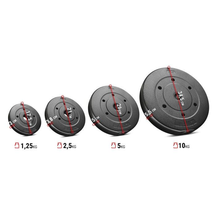 Гантели TREX 2х20кг