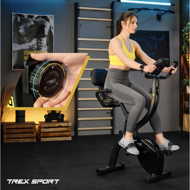 Велотренажер Trex Sport TX-360XB PYRO черный магнитный