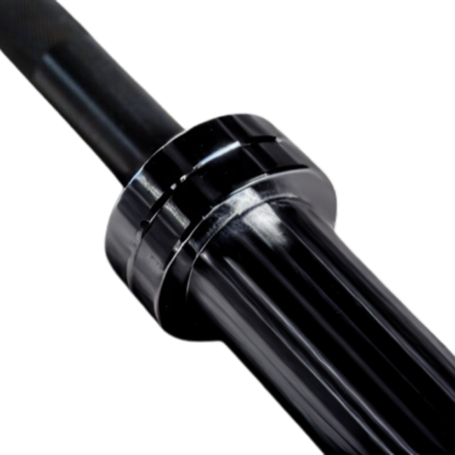 Гриф олімпійський прямий York Fitness 220см (50мм) чорний