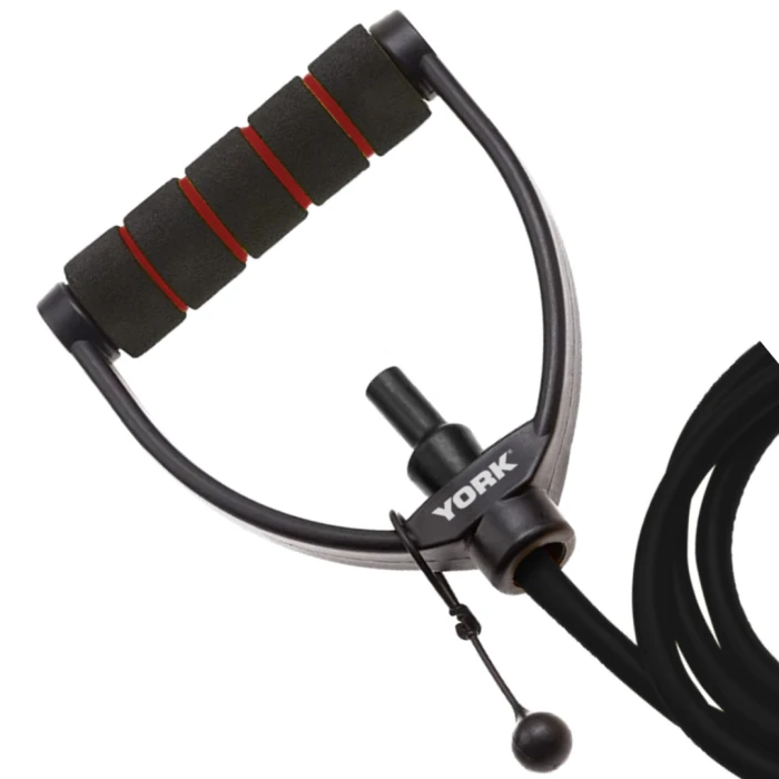 Еспандер трубчастий з ручками York XX-Heavy, чорний