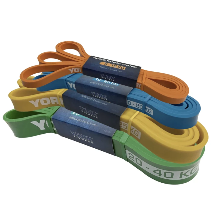 Набор резинок для фитнеса York Fitness 4 шт (5 – 40кг)