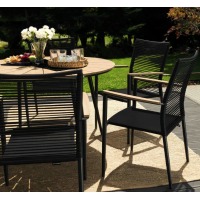 Садове крісло Di Volio Asti сірий/бежевий