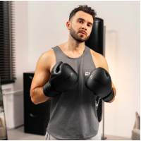 Боксерські рукавиці Hop-Sport HS-BG10 10oz чорні