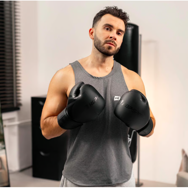 Боксерські рукавиці Hop-Sport HS-BG10 10oz чорні