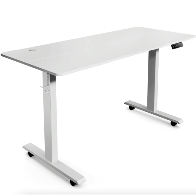 Компьютерный стол с регулируемой высотой Di Volio Biago белый