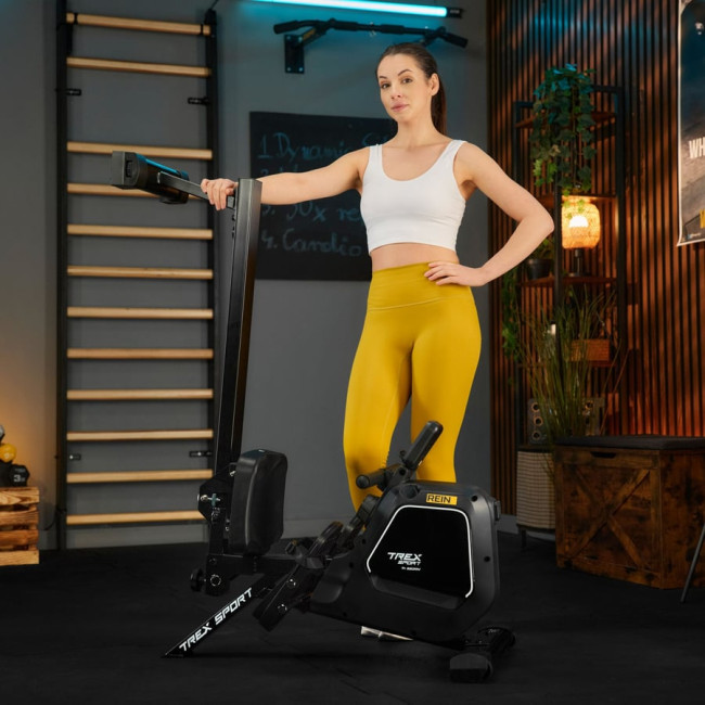 Гребний тренажер Trex Sport TX-580RM Rein чорний