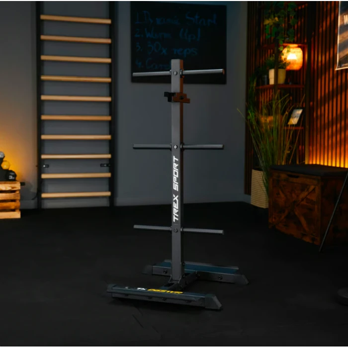 Стійка для дисків та грифів Trex Sport TX-065WR з полицями