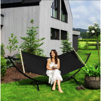 Гамак с каркасом Di Volio Rimini черный