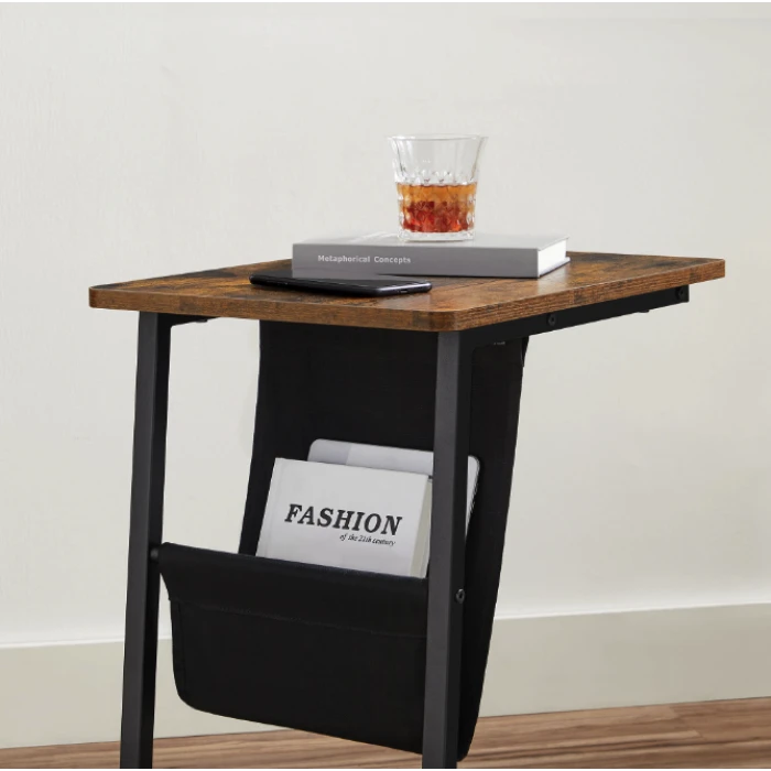 Журнальний столик Leobert Nastriy приставний з кишенею в стилі Loft
