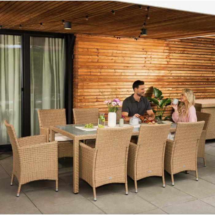 Садовая мебель Di Volio VERONA 8+1 бежево-кремовая